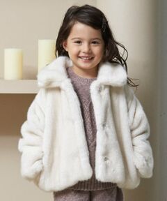 petit main / プティマイン ブルゾン | 【リンク】フェイクファージャケット