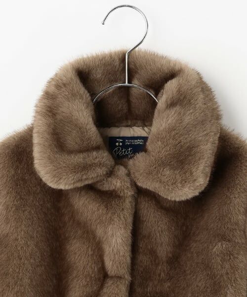 petit main / プティマイン ブルゾン | 【リンク】フェイクファージャケット | 詳細15