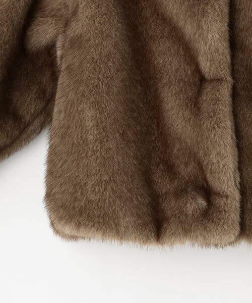 petit main / プティマイン ブルゾン | 【リンク】フェイクファージャケット | 詳細18