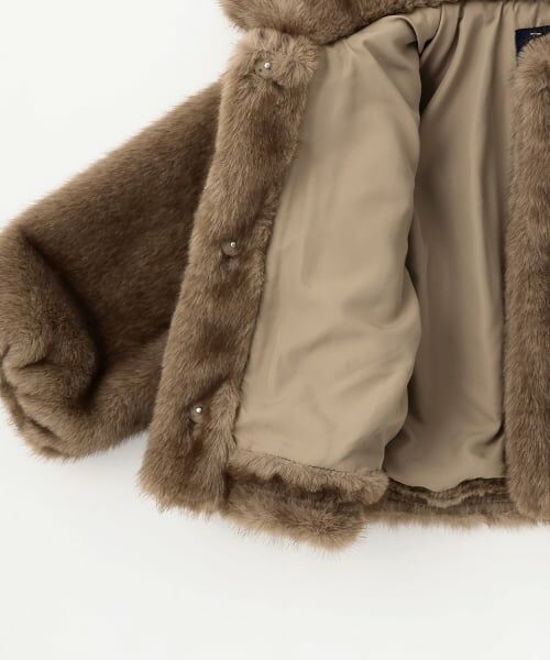 petit main / プティマイン ブルゾン | 【リンク】フェイクファージャケット | 詳細19