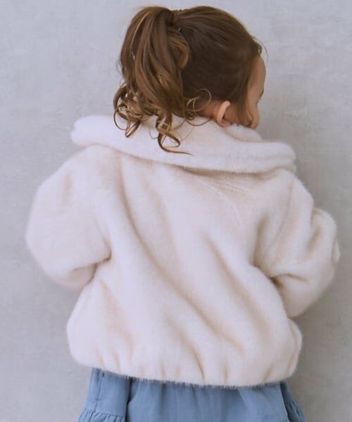 petit main / プティマイン ブルゾン | 【リンク】フェイクファージャケット | 詳細4