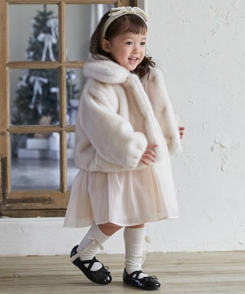 petit main / プティマイン ブルゾン | 【リンク】フェイクファージャケット | 詳細8