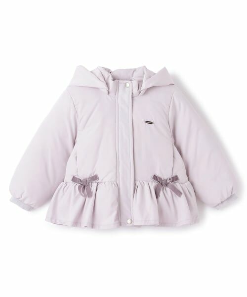 petit main / プティマイン ブルゾン | 【あったか】ペプラムダウンジャケット | 詳細10