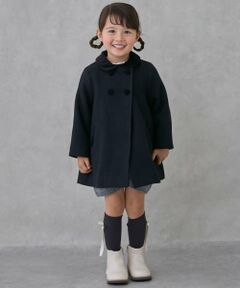 petit main / プティマイン その他アウター | 【リンク】ダブルブレストコート