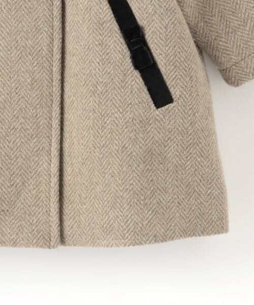petit main / プティマイン その他アウター | 【リンク】ダブルブレストコート | 詳細14
