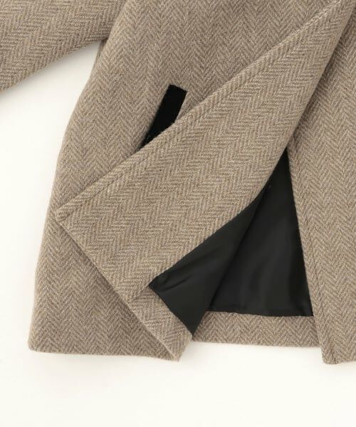 petit main / プティマイン その他アウター | 【リンク】ダブルブレストコート | 詳細15