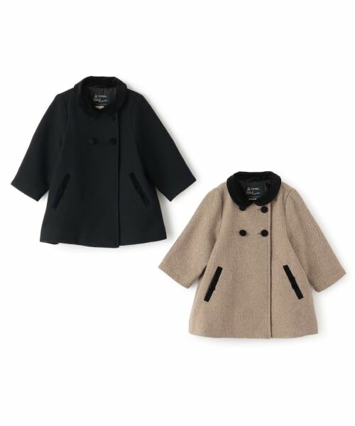 petit main / プティマイン その他アウター | 【リンク】ダブルブレストコート | 詳細17