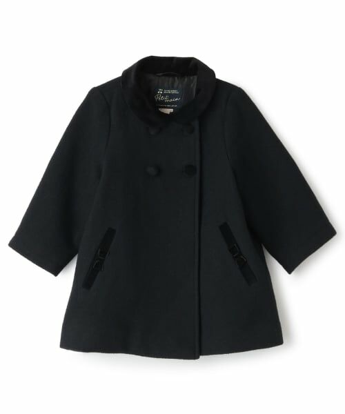 petit main / プティマイン その他アウター | 【リンク】ダブルブレストコート | 詳細7