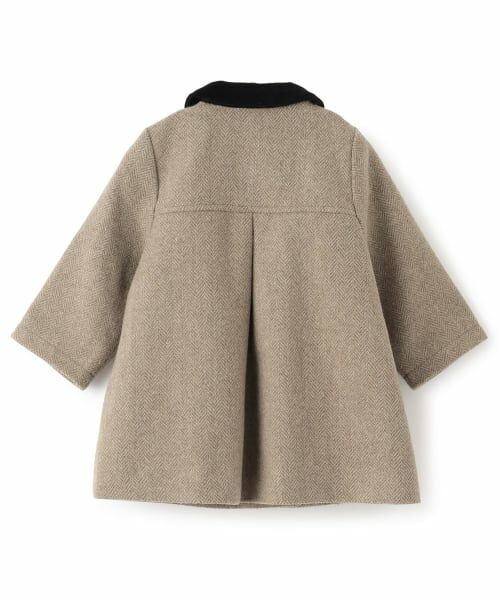 petit main / プティマイン その他アウター | 【リンク】ダブルブレストコート | 詳細9
