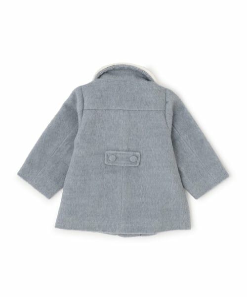 petit main / プティマイン その他アウター | 【洗える】ファー衿ハートポケットコート | 詳細9