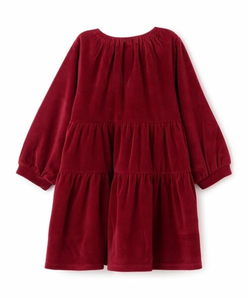 petit main / プティマイン ミニ丈・ひざ丈ワンピース | 【miffy】衿ティアードワンピース | 詳細5