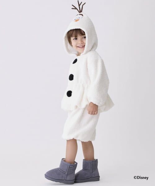 petit main / プティマイン その他トップス | 【Disney】オラフ/なりきりセット（オフ ホワイト）