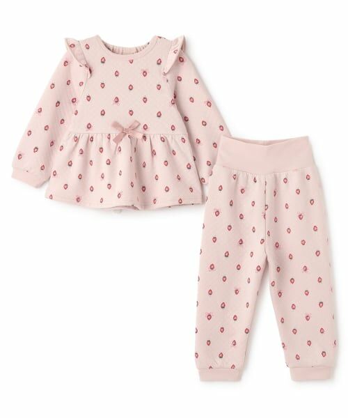 petit main / プティマイン ルームウェア | GIRLSキルティングパジャマ | 詳細4