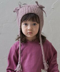 petit main / プティマイン ニットキャップ | マシュマロねこ耳ニット帽