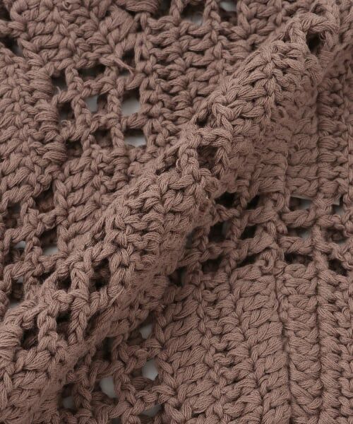 petit main / プティマイン カーディガン・ボレロ | クロシェポンチョ | 詳細10