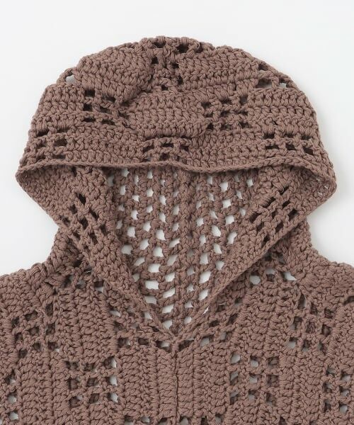 petit main / プティマイン カーディガン・ボレロ | クロシェポンチョ | 詳細7