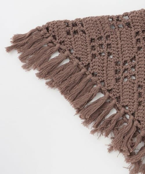 petit main / プティマイン カーディガン・ボレロ | クロシェポンチョ | 詳細8