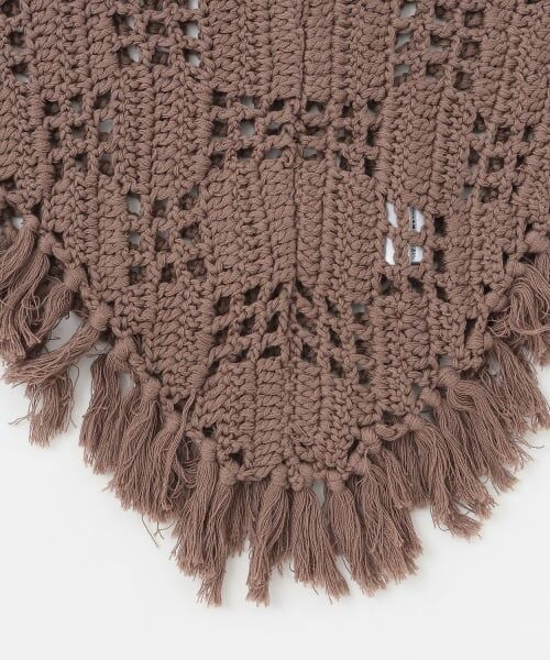 petit main / プティマイン カーディガン・ボレロ | クロシェポンチョ | 詳細9