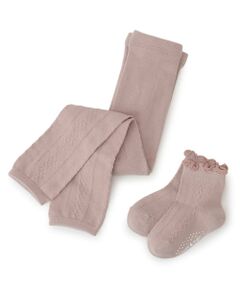 petit main / プティマイン ベビー・キッズウエア | レギンス＋ソックスセット