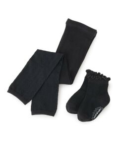 petit main / プティマイン ベビー・キッズウエア | レギンス＋ソックスセット