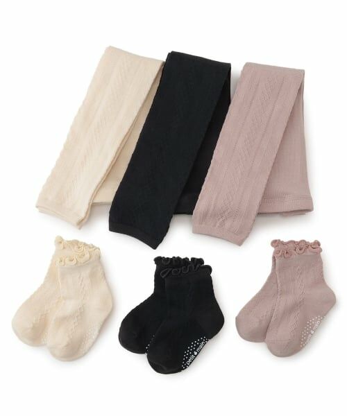petit main / プティマイン ベビー・キッズウエア | レギンス＋ソックスセット | 詳細6