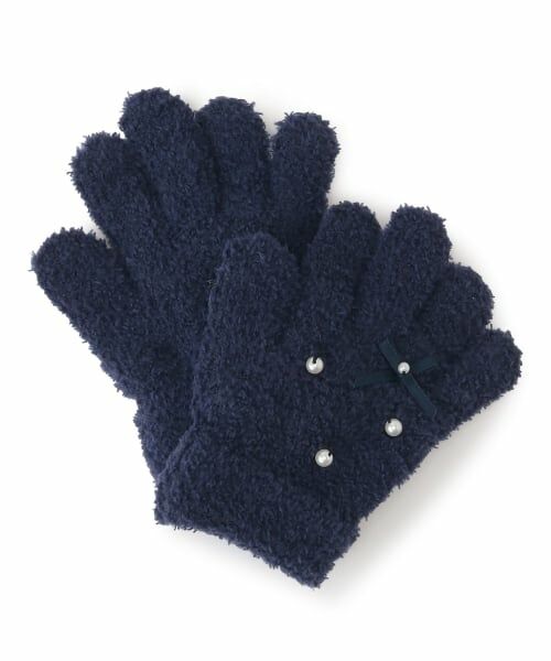 petit main / プティマイン 手袋 | パールリボン手袋 | 詳細1