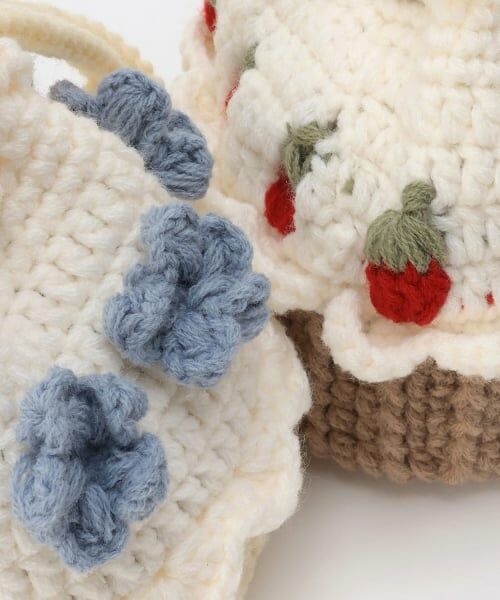 petit main / プティマイン ショルダーバッグ | ニットケーキポシェット | 詳細3