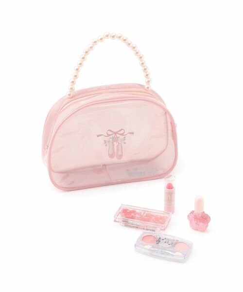 petit main / プティマイン その他コスメ | ポーチつきキッズコスメセット/L（ライト ピンク）