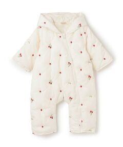 petit main / プティマイン ベビー・キッズウエア | 【GIRLS】モチーフキルトジャンプスーツ