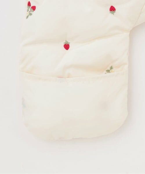 petit main / プティマイン ベビー・キッズウエア | 【GIRLS】モチーフキルトジャンプスーツ | 詳細6