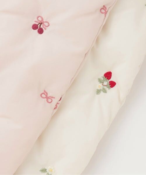 petit main / プティマイン ベビー・キッズウエア | 【GIRLS】モチーフキルトジャンプスーツ | 詳細7