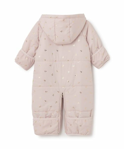 petit main / プティマイン ベビー・キッズウエア | 【リンク】チェリー総柄2WAYジャンプスーツ | 詳細1