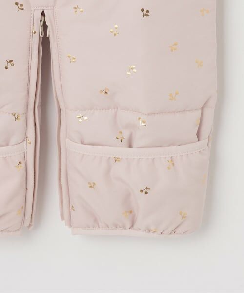 petit main / プティマイン ベビー・キッズウエア | 【リンク】チェリー総柄2WAYジャンプスーツ | 詳細10