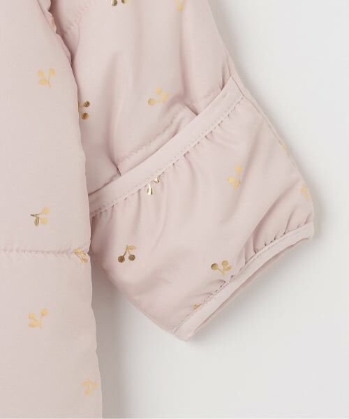 petit main / プティマイン ベビー・キッズウエア | 【リンク】チェリー総柄2WAYジャンプスーツ | 詳細9