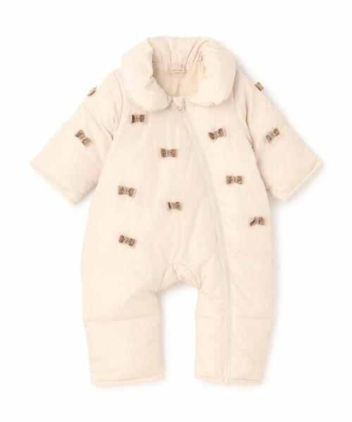 petit main / プティマイン ベビー・キッズウエア | 【リンク】ちびリボンジャンプスーツ | 詳細2