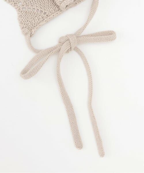 petit main / プティマイン ベビー・キッズグッズ | ニットボンネット | 詳細11