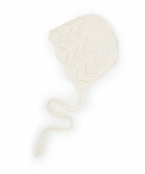 petit main / プティマイン ベビー・キッズグッズ | ニットボンネット | 詳細7