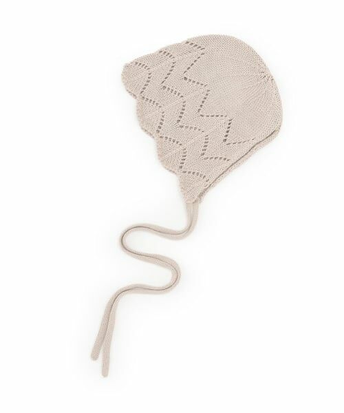 petit main / プティマイン ベビー・キッズグッズ | ニットボンネット | 詳細8