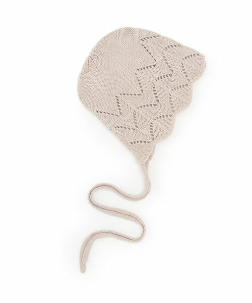 petit main / プティマイン ベビー・キッズグッズ | ニットボンネット | 詳細9