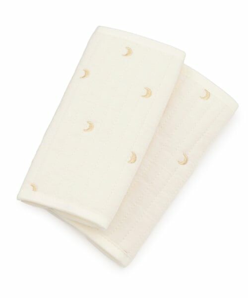 petit main / プティマイン ベビー・キッズグッズ | キルト刺しゅうベルトカバー（アイボリー）