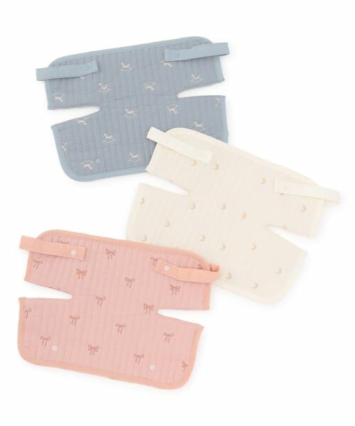 petit main / プティマイン ベビー・キッズグッズ | キルト刺しゅうよだれカバー | 詳細5