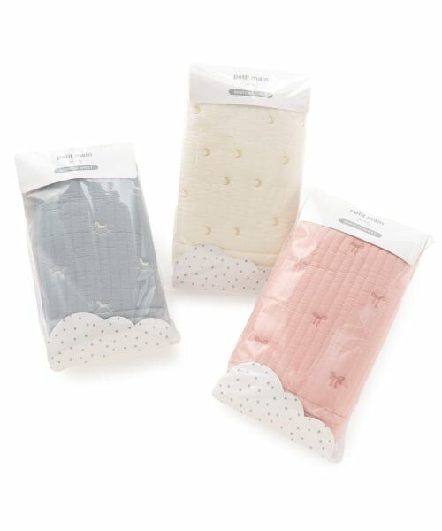 petit main / プティマイン ベビー・キッズグッズ | キルト刺しゅうベビーカーシート | 詳細5