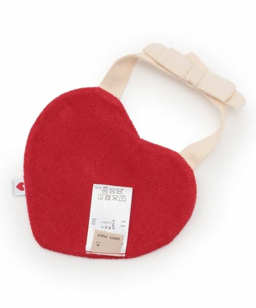 petit main / プティマイン スタイ・ビブ | ハートスタイ | 詳細3