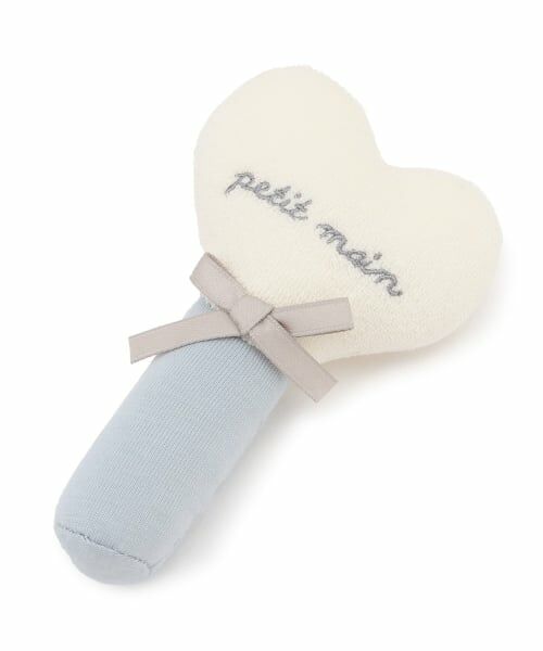 petit main / プティマイン おもちゃ・トイカメラ | ハートラトル（アイボリー）