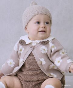 petit main / プティマイン ベビー・キッズウエア | 【dick bruna】花柄ニットカーディガン