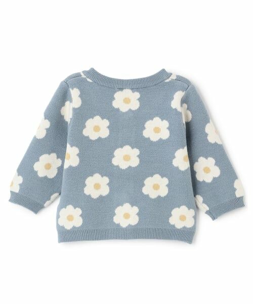 petit main / プティマイン ベビー・キッズウエア | 【dick bruna】花柄ニットカーディガン | 詳細6