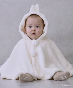 petit main / プティマイン ベビー・キッズウエア | 【dick bruna】耳つきケープ