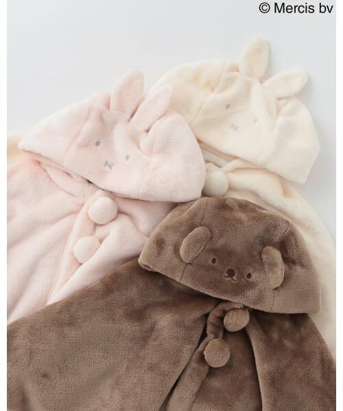 petit main / プティマイン ベビー・キッズウエア | 【dick bruna】耳つきケープ | 詳細10