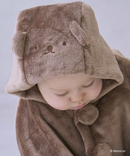 petit main / プティマイン ベビー・キッズウエア | 【dick bruna】耳つきケープ | 詳細2