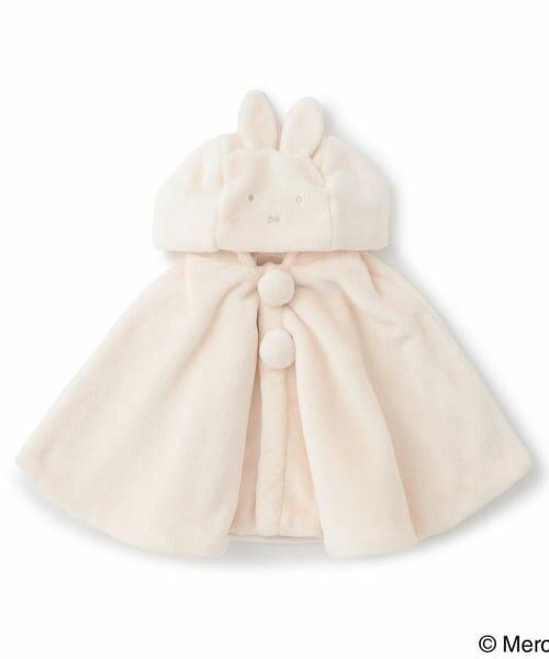 petit main / プティマイン ベビー・キッズウエア | 【dick bruna】耳つきケープ | 詳細4